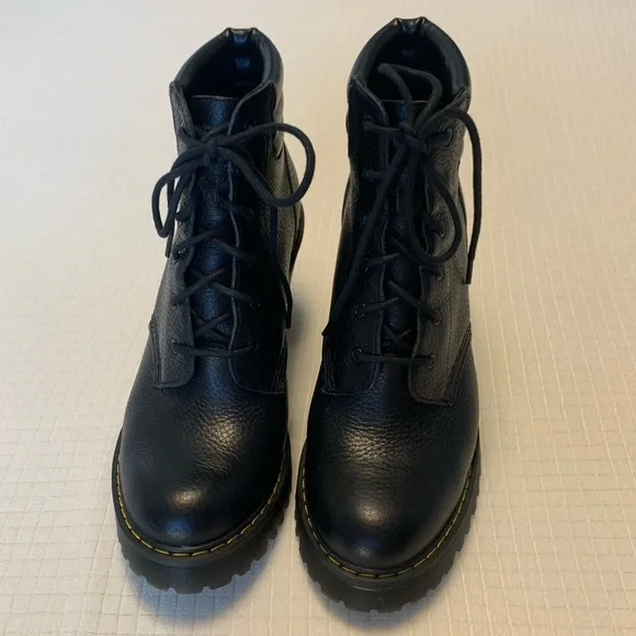 Dr Martens Persephone black leather boots - Picture 2 of 16